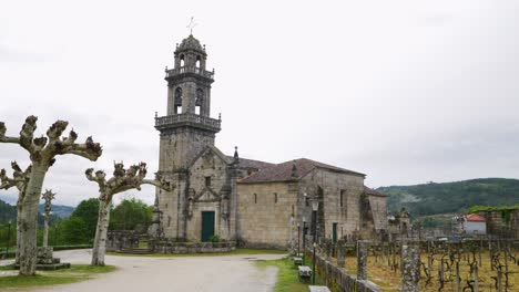 Kirche-Santa-María-De-Beade,-Ourense,-Galicien,-Spanien