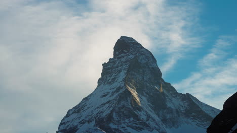 Matternhorn-Peak-time-lapse,-Switzerland