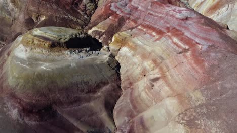 Cerro-De-Los-7-Colores,-Colorful-Natural-Mountain-Formation,-Argentina