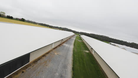 Gran-Granero-Para-Animales-Y-Silo-De-Forraje-En-Campos-Agrícolas-En-EE.UU.