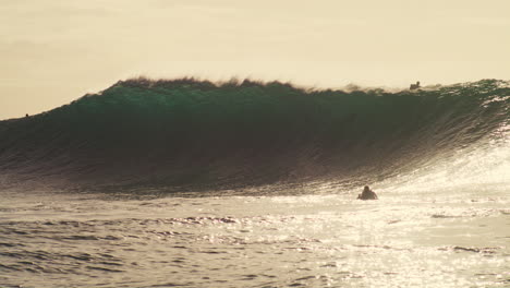 Sunlight-glistens-beautifully-across-water-textured-ocean-surface-wave