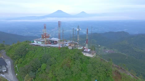 Hohe-Aussicht-Auf-Den-Berg-Telomoyo,-Indonesien