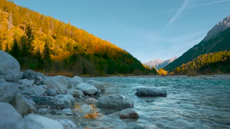 Isar-mountain-river