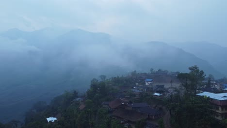 Drone-video-shot-of-hilly-areas-of-Nagaland