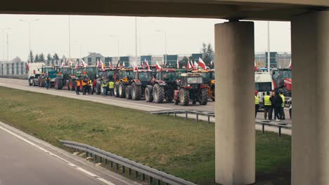 Farmers'-protest-in-Europe-in-Poland