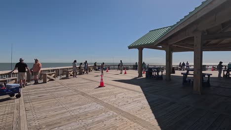 Folly-beach-pier-winter-fishing-spring-break-2024