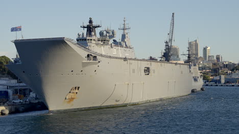 Navy-ship-with-Australian-Flag