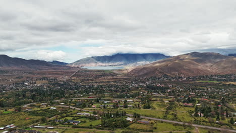 Hyperlapse-of-the-marvelous-city-of-Tafí-del-Valle-in-Tucumán,-Argentina