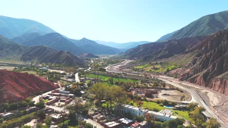 Purmamarca,-In-Jujuy,-Argentina.-Sunny-Day