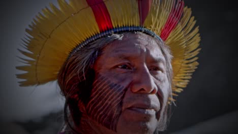 Ancianos-Indígenas,-Custodios-Del-Conocimiento,-La-Historia-Y-Las-Tradiciones-Tribales.