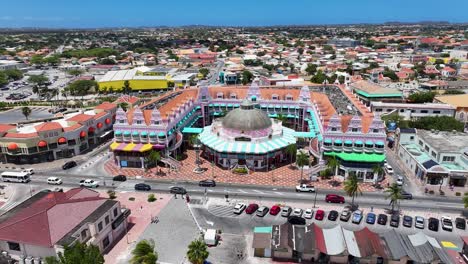 Bar-Caribeño-En-Oranjestad-En-El-Caribe,-Países-Bajos,-Aruba