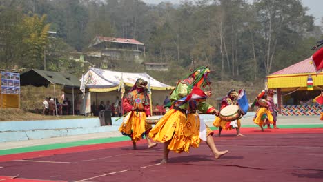 This-is-traditional-Buddhist-festival-held-every-year-in-pedong-monastery