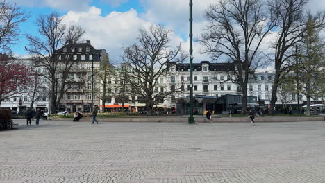 Gustav-Adolfs-Square-In-Historical-Old-Town-Of-Malmo-In-Sweden