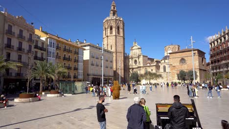 4k-Valencia-old-town-center