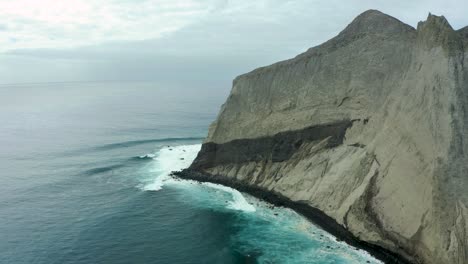 Panoramic-establishing-view-of-coastal-sea-cliffs-of-San-Benedicto-Revillagigedo-Islands-Mexico