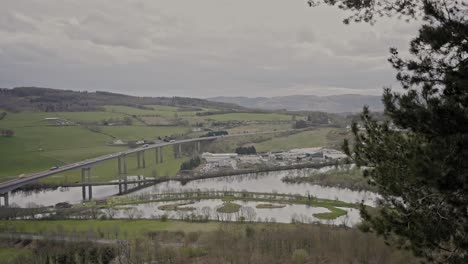 Summit-wide-angle-view-of-the-Friarton-bridge-in-Perth-Scotland