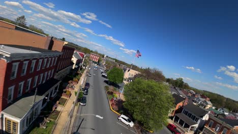 American-church-in-small-town-USA