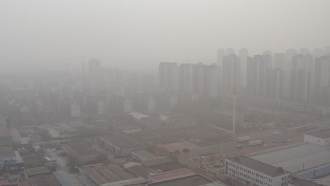 Smog-Und-Extreme-Luftverschmutzung-Plagen-Das-Fabrikgelände-Von-Tianjin-In-China