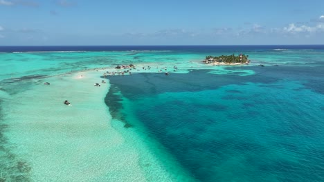 Blue-Bay-Water-At-San-Andres-In-Caribbean-Island-Colombia