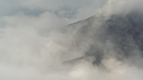 Timelapse,-Clouds-and-Fog-Moving-Around-Mount-St