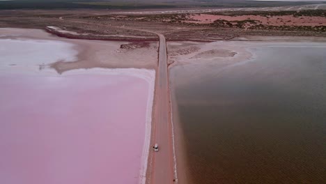 Point-Sinclair-Road-On-Lake-Macdonnell-Near-Penong-In-South-Australia
