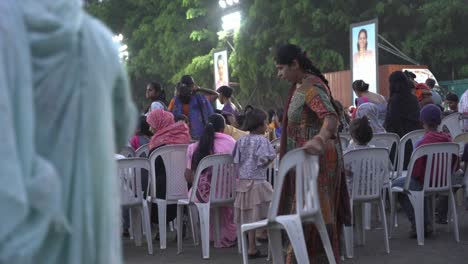 Indian-women-voters-participating-in-Lok-Sabha-election-campaign-by-Uddhav-Thackeray-at-college-ground-in-Warje