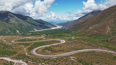Hyperlapse-captures-the-scenic-journey-along-Road-9-in-Jujuy,-Argentina
