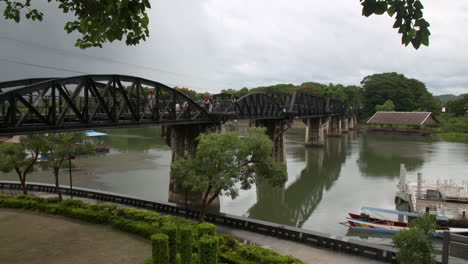Bridge-over-the-River-Kwai-on-a-cloudy-day