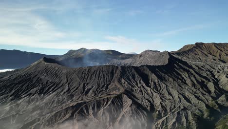 Toma-De-Drone-Del-Monte-Bromo-En-Java,-Indonesia