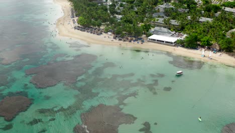 Luftaufnahme-Des-Tropischen-Strandes