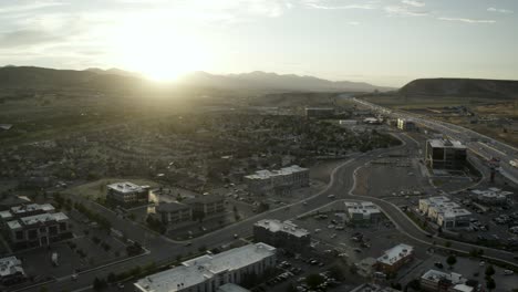 Traverse-Mountain-In-Lehi,-Utah