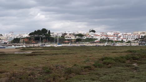 Ría-De-Alvor-En-Portimão,-Algarve,-Portugal