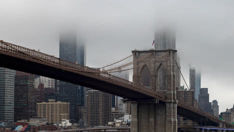 Brooklyn-Bridge-Winter-Zeitraffer-Manhattan