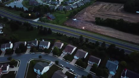 Aerial-View-Of-Fireworks-During-The-4th-Of-July