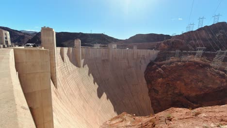 Hoover-Dam-Hydroelectric-Power-Plant-in-Nevada,-USA