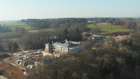 Aerial-view-of-Ravenswick-Hall-building-work-nearing-completion