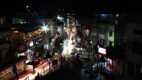 timelapse-of-vehicles-on-a-busy-market-road