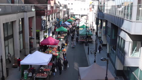 Looking-down-over-a-London-Market