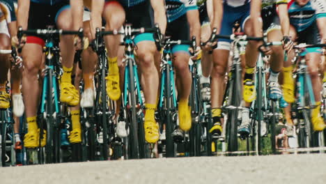 A-crowd-of-cyclists-driving-on-the-road