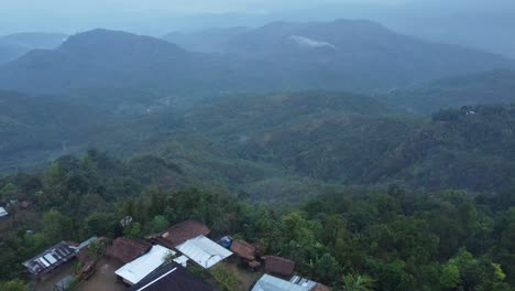 Drone-video-shot-of-hilly-areas-of-Nagaland