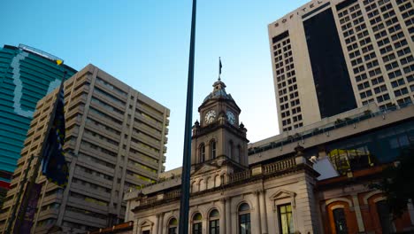 Brisbane-Hauptbahnhof-Hyperlapse---Zeitraffer