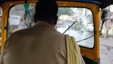 View-from-back-seat-of-auto-rickshaw