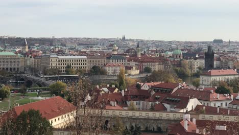 Panoramablick-Auf-Die-Stadt-Prag-Vom-Burgviertel-Hradschin