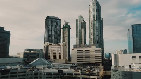 Morning-timelapse-of-Manila,-Philippines