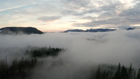 Aerial-View-of-Foggy-Mountains-Moving-Forward
