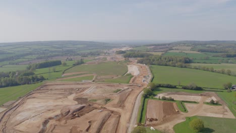 Vast-aerial-vista-of-construction-of-HS2-megaproject-scarring-of-the-green-countryside