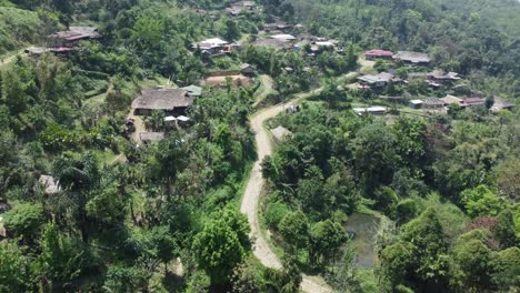 Grabación-De-Vídeo-Con-Drones-De-Zonas-Montañosas-De-Nagaland