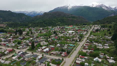 Aerial-View-Of-Futaleufu-town-In-Patagonia