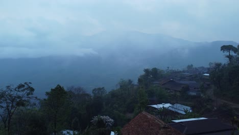 Drone-video-shot-of-hilly-areas-of-Nagaland