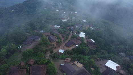 Grabación-De-Vídeo-Con-Drones-De-Zonas-Montañosas-De-Nagaland